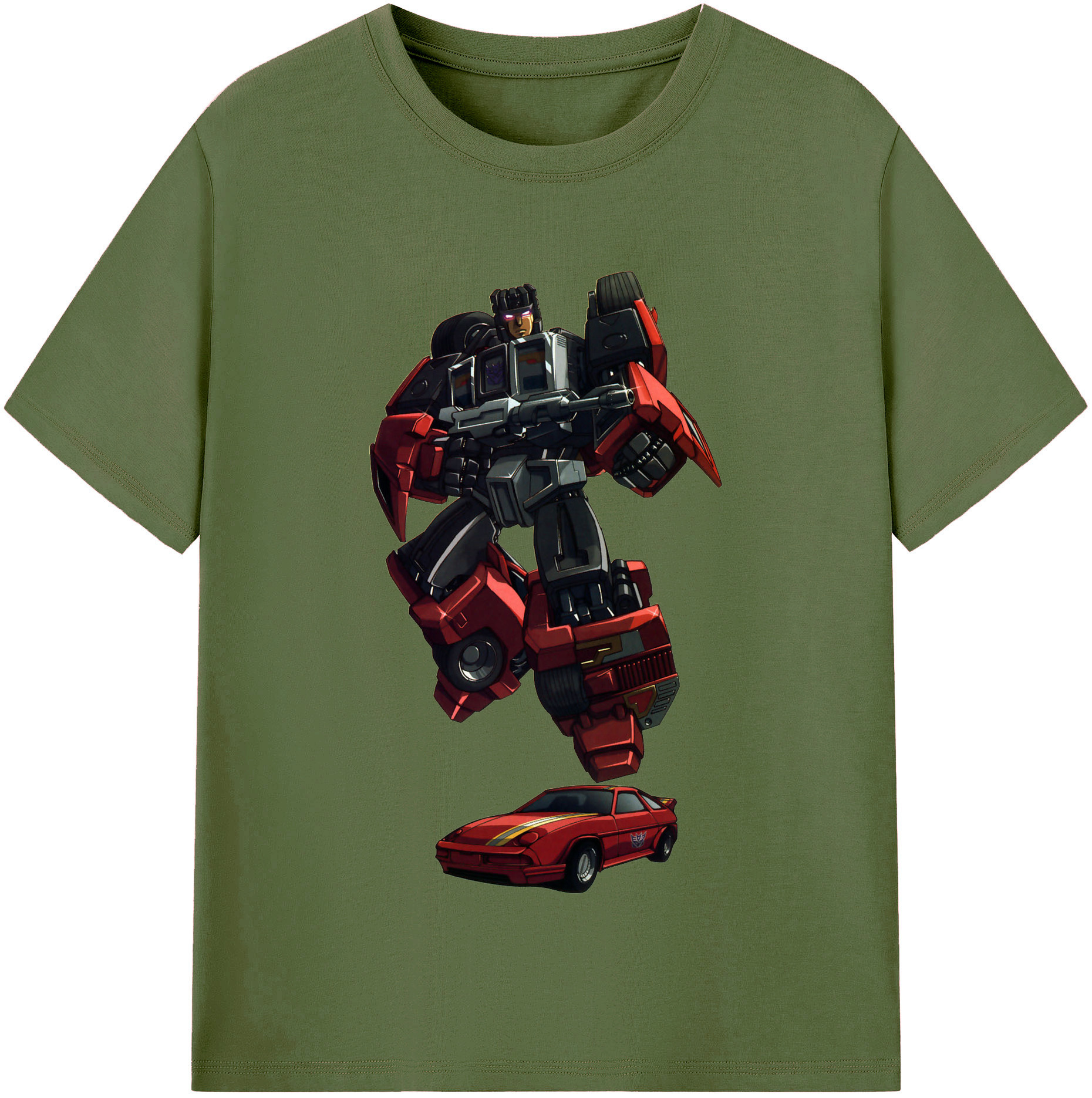 （画像用）  綿100％半袖Tシャツ（フロントプリント）